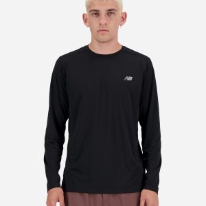 New Balance Sport Essential Ls M – Maglia Running – Uomo – Nero