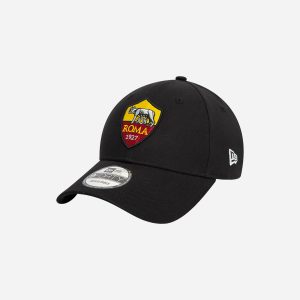 New Era Roma 9forty M – Accessorio Calcio Ufficiale – Uomo – Nero