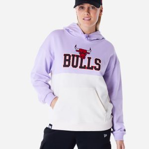 New Era 9forty Bulls W – Felpa – Donna – Lilla