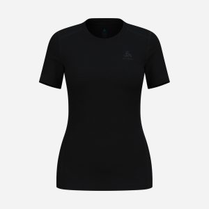Odlo Merino 200 W – Maglia Intimo Tecnico – Donna – Nero