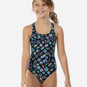 Aquarapid Leigh Jr – Costume Piscina – Nero
