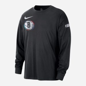 Nike Brooklyn Max90 M – Abbigliamento Basket – Uomo – Nero