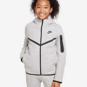 Nike Tech Fleece 2 Jr – Felpa – Grigio