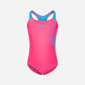Arena Logo Jr – Costume Piscina – Fucsia