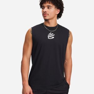 Under Armour Curry M – Maglia Basket – Uomo – Nero