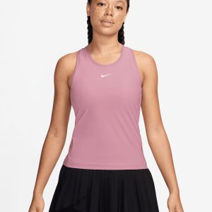 Nike Victory W – T-shirt Tennis – Donna – Rosa