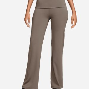 Nike Dri Fit One Flare W – Pantalone Training – Donna – Marrone