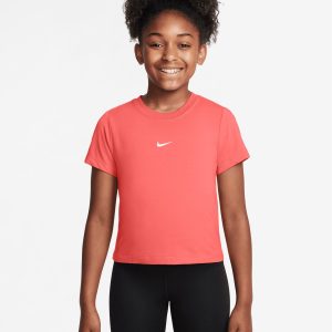 Nike Small Logo Jr – T-shirt – Rosa