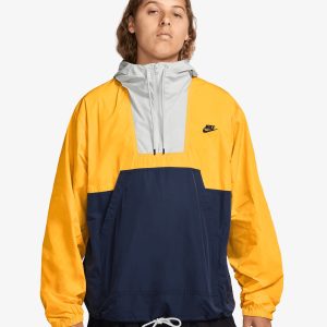 Nike Club Anorak M – Felpa – Uomo – Giallo