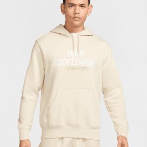 Nike Club Gfx M – Felpa – Uomo – Beige