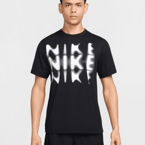 Nike Hyverse Swoosh M – T-shirt Training – Uomo – Nero