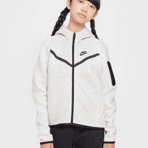 Nike Tech Fleece Jr – Felpa – Grigio