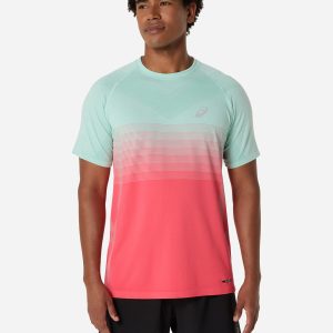 Asics Seamless M – T-shirt Running – Uomo – Color Mix