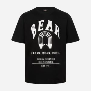 Bear Iconic Surf M – T-shirt – Uomo – Nero