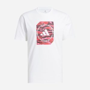 Adidas Badge Of Sport Camo M – T-shirt – Uomo – Bianco
