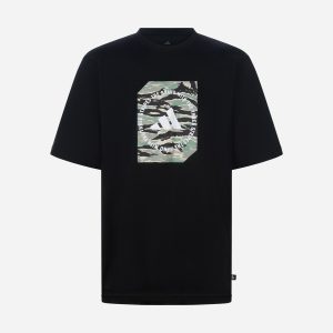 Adidas Camo Shape Graphic W – T-shirt – Donna – Nero