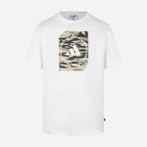 Adidas Badge Of Sport Camo M – T-shirt – Uomo – Bianco