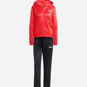Adidas Linear W – Tuta – Donna – Rosso