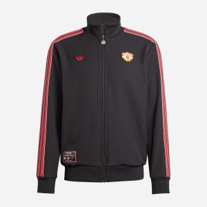 Adidas Manchester United Fc Icon M – Abbigliamento Calcio Ufficiale – Uomo – Nero