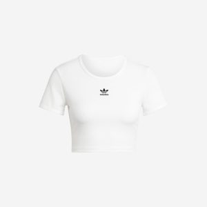 Adidas Essentials W – T-shirt – Donna – Bianco
