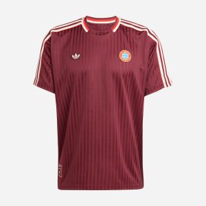 Adidas Bayern Monaco Og Icon 24-25 M – Abbigliamento Calcio Ufficiale – Uomo – Rosso