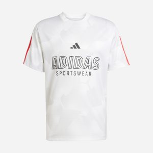 Adidas Tiro M – T-shirt – Uomo – Bianco