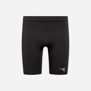 Diadora Run Lover M – Short Running – Uomo – Nero