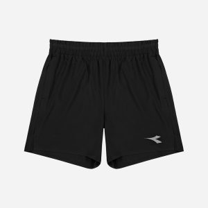 Diadora Run M – Short Running – Uomo – Nero