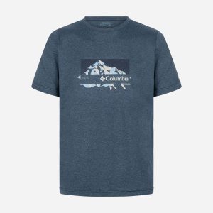 Columbia Kwick Hike M – T-shirt – Uomo – Blu Navy