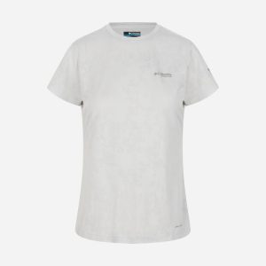Columbia Bluebird Canyon W – T-shirt – Donna – Bianco