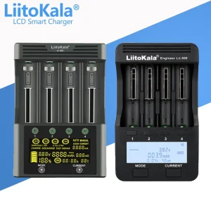 LiitoKala Lii-600 Lii-500 Lii-500S Lii-M4 Lii-M4S LCD 3.7V 1.2V 18650 26650 16340 14500 18500 20700B Caricabatteria