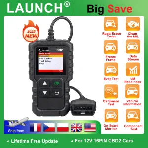 LANCIO X431 CR3001 TUTTI strumenti diagnostici per auto scanner OBD2 Lettura automatica e lettore di guasti chiari Controllo motore Aggiornamento gratuito pk ELM327