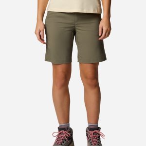 Columbia Leslie Falls Long Ii W – Pantaloncini – Donna – Verde