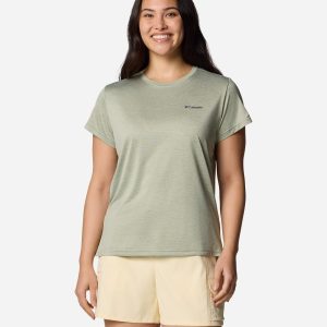 Columbia Bluevista Hill W – T-shirt – Donna – Verde