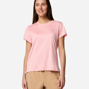 Columbia Bluevista Hill W – T-shirt – Donna – Rosa