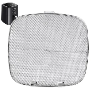 Scudo Splatter per accessori per friggitrice ad aria AG301 per griglia interna 5 in 1 schermo Splatter in acciaio inossidabile per Ninja FG551