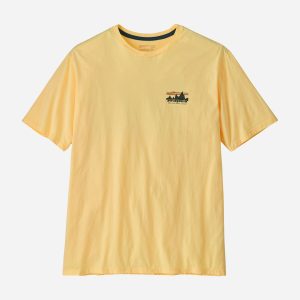 Patagonia 73 Skyline Organic M – T-shirt – Uomo – Giallo