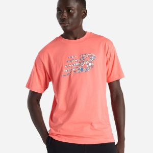New Balance Nautical Grafphic M – T-shirt – Uomo – Rosso