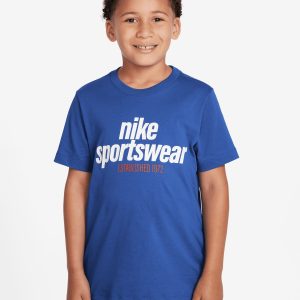 Nike Eighties Jr – T-shirt – Blu Royal