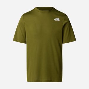 The North Face Foundation Mount M – T-shirt – Uomo – Verde