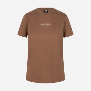 The North Face Blanca W – T-shirt – Donna – Marrone
