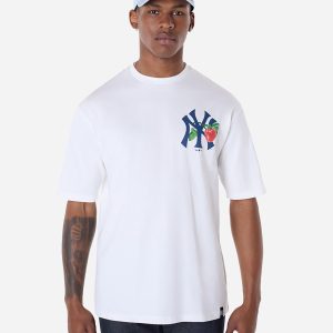 New Era Mlb New York Yankees M – T-shirt – Uomo – Bianco