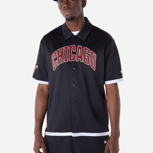 New Era Snapp Button Bulls M – Abbigliamento Basket – Uomo – Nero