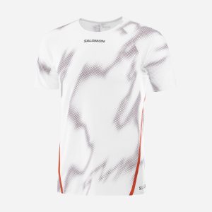 Salomon S-lab Speed M – T-shirt Running – Uomo – Bianco