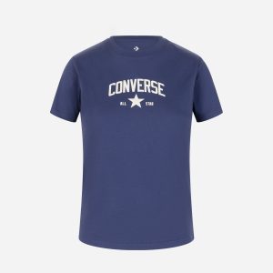 Converse Logo Fit Regular W – T-shirt – Donna – Viola