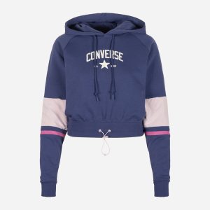 Converse Logo W – Felpa – Donna – Viola