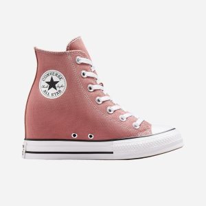 Converse Chuck Taylor All Star Wedge High W – Scarpe Sneakers – Donna – Marrone