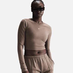 Nike Jersey W – T-shirt – Donna – Marrone