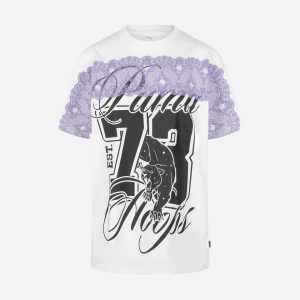 Puma Big Logo Basket W – T-shirt – Donna – Bianco