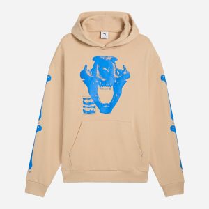 Puma Ancient Roars Puffprint M – Felpa – Uomo – Beige